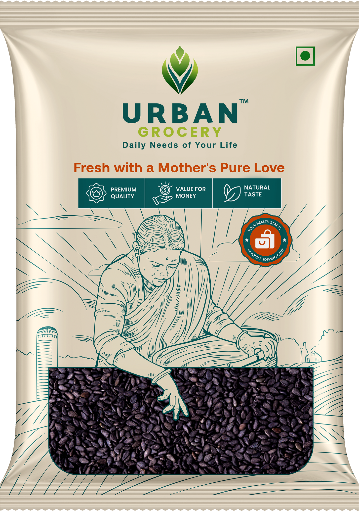 TIL / BLACK SESAME SEED