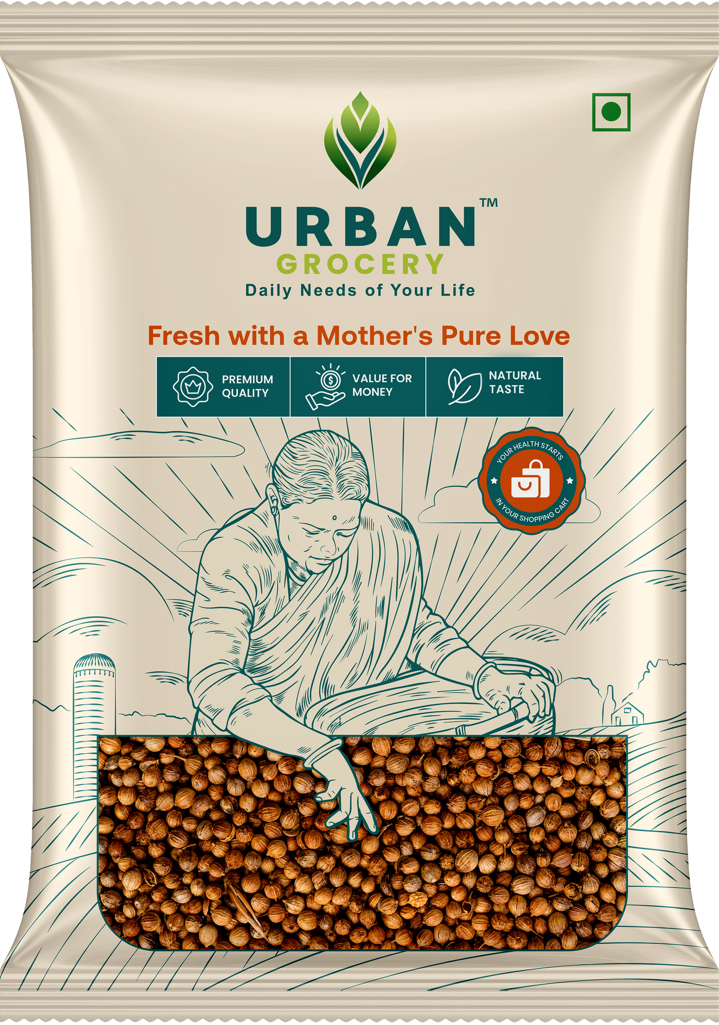 Coriander whole / Dhana